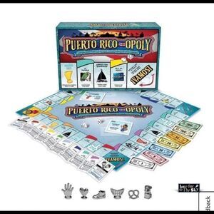 Limited edition Puerto Rico-Opoly board game. Juego de Monopolio Puerto Rico